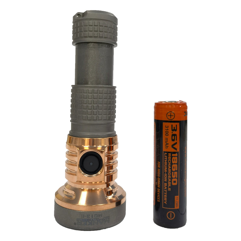 Manker MC13 II SBT90.2 LED Titanium TC4 (Stonewashed) + Copper 4500 Lumens