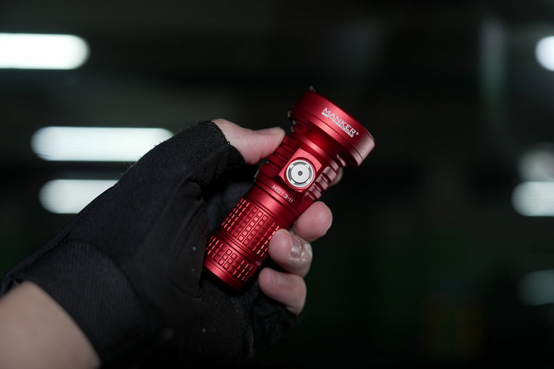 Manker MC13 II 90.2 LED 4000 Lumens with Battery (Red)