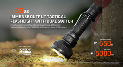 Acebeam L35 2.0 Tactical Flashlight CREE XHP70.3 HI 5000 Lumens (MAO)