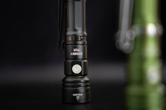 Cyansky P12R Multifunctional Rechargeable EDC Flashlight (Black & Green)