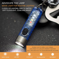 S11 Multi-Function Keychain Flashlight (3 Pack Bundle)