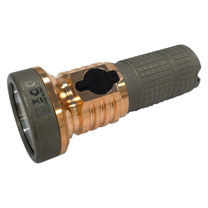 Manker MC13 II SBT90.2 LED Titanium TC4 (Stonewashed) + Copper 4500 Lumens