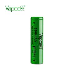 Vapcell F34 18650 3400mah 10A/20A Rechargeable Flat Top Battery