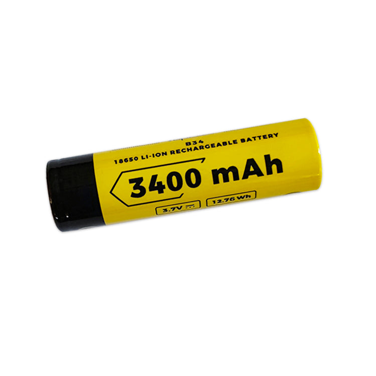 Vapcell B34 18650 3400mah 10A Rechargeable Flat Top Battery