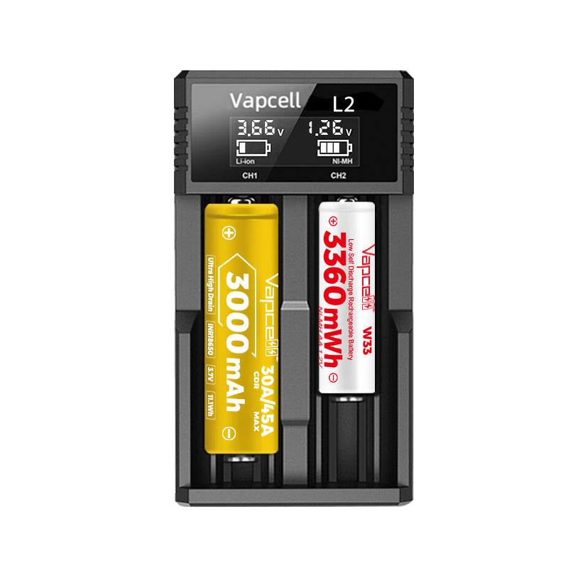 Vapcell L2 Battery Charger