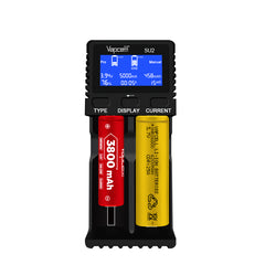 Vapcell SU2  Battery Charger with 5A Charge Current