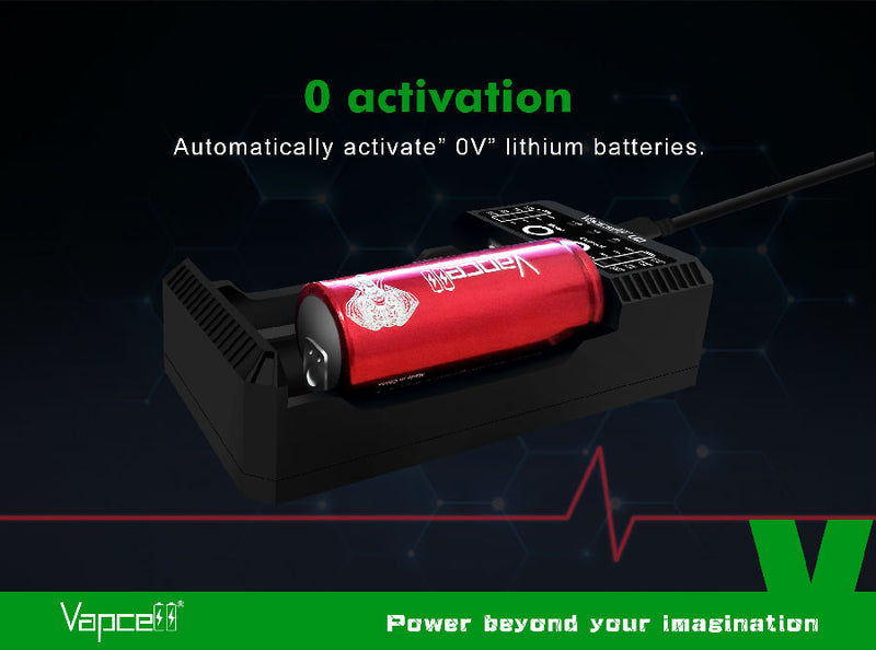 Vapcell U2 Battery Charger