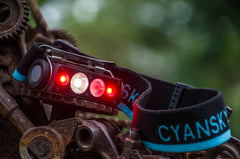 Cyansky HS6R Triple Output Rechargeable Headlamp 1400 Lumens