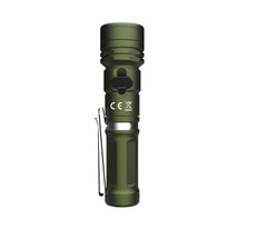 Cyansky P12R Multifunctional Rechargeable EDC Flashlight (Black & Green)