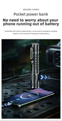 Warsun A23 Multifunctional Flashlight 1000+ Lumens