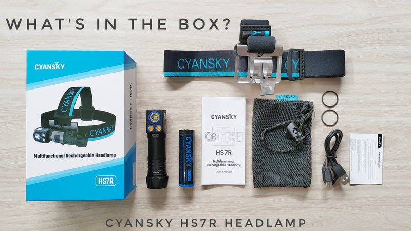 Cyansky HS7R Multifunctional Headlamp 2800 Lumens