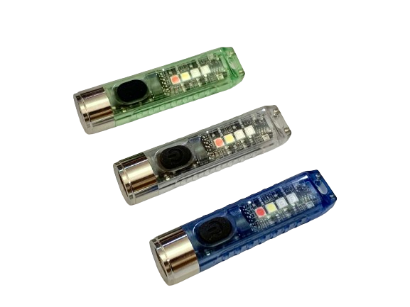 S11 Multi-Function Keychain Flashlight (3 Pack Bundle)