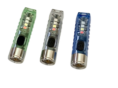 S11 Multi-Function Keychain Flashlight (3 Pack Bundle)