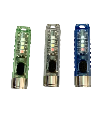 S11 Multi-Function Keychain Flashlight (3 Pack Bundle)