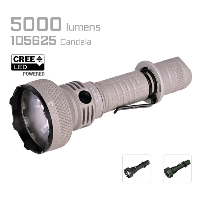 Acebeam L35 2.0 Tactical Flashlight CREE XHP70.3 HI 5000 Lumens (MAO)