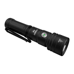 Cyansky P12R Multifunctional Rechargeable EDC Flashlight (Black & Green)