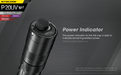 Nitecore P20UV V2 1000 Lumen LED Flashlight