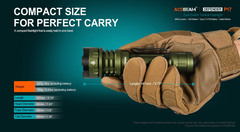 Acebeam Defender P17 Dark Green 4900 Lumens