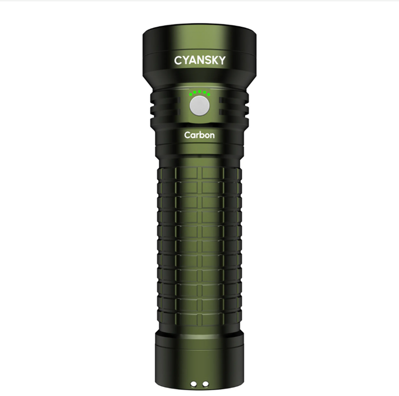 Cyansky Carbon Searchlight 2000 Lumens (Black & Green)