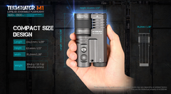 Acebeam Terminator M1 Dual Head LEP/LED Flashlight (Limited Edition) MAO