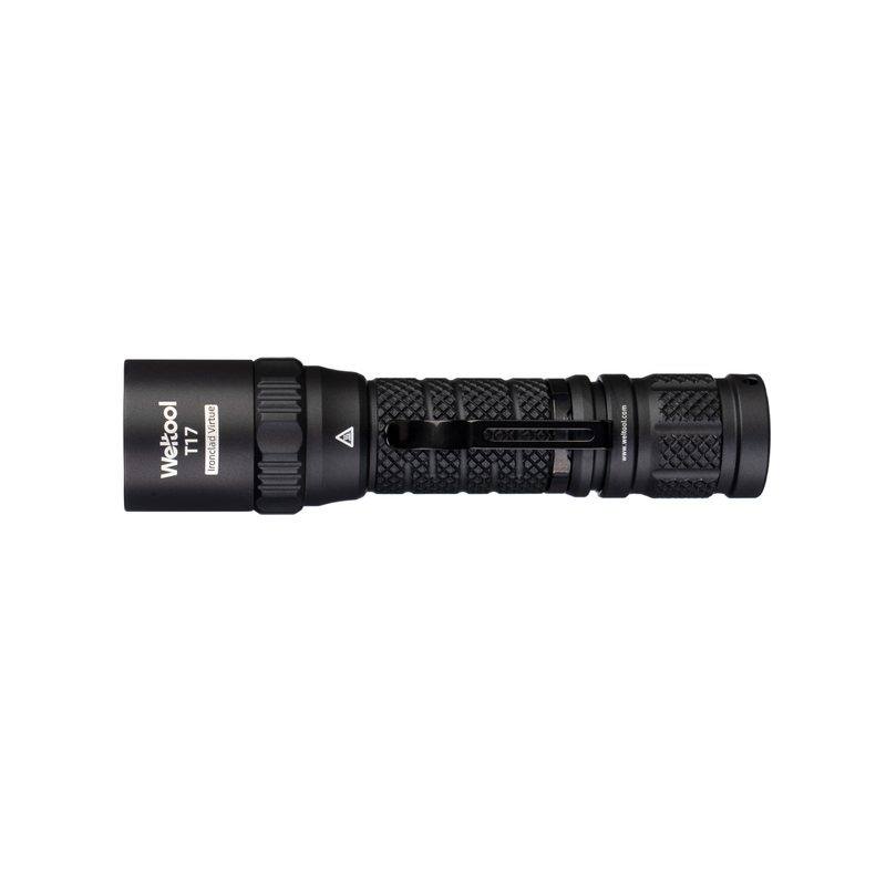 Weltool T17 "Ironclad Virtue" Durable Tactical Flashlight 6500K CW 600 Lumens