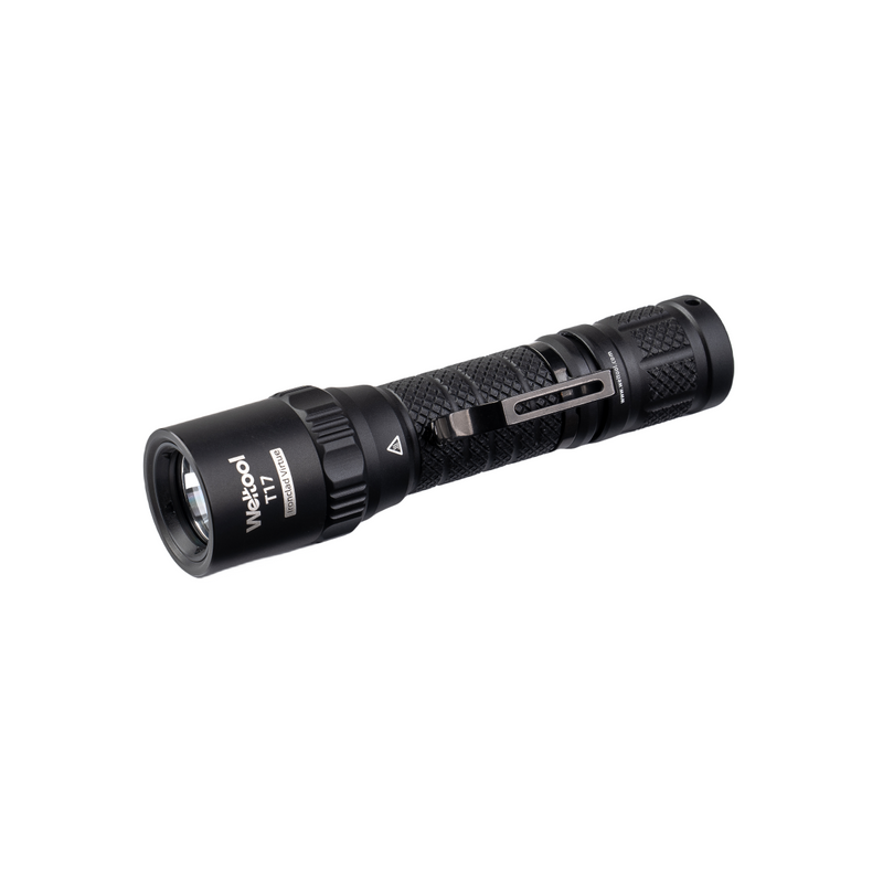 Weltool T17 "Ironclad Virtue" Durable Tactical Flashlight 6500K CW 600 Lumens