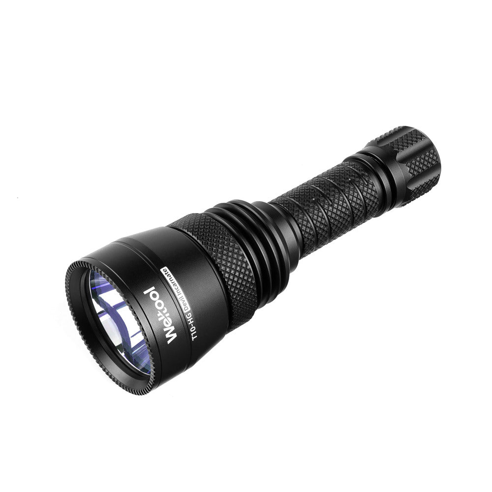 Weltool T10-HG Long Range Green Flashlight | BrightLumenshop.com